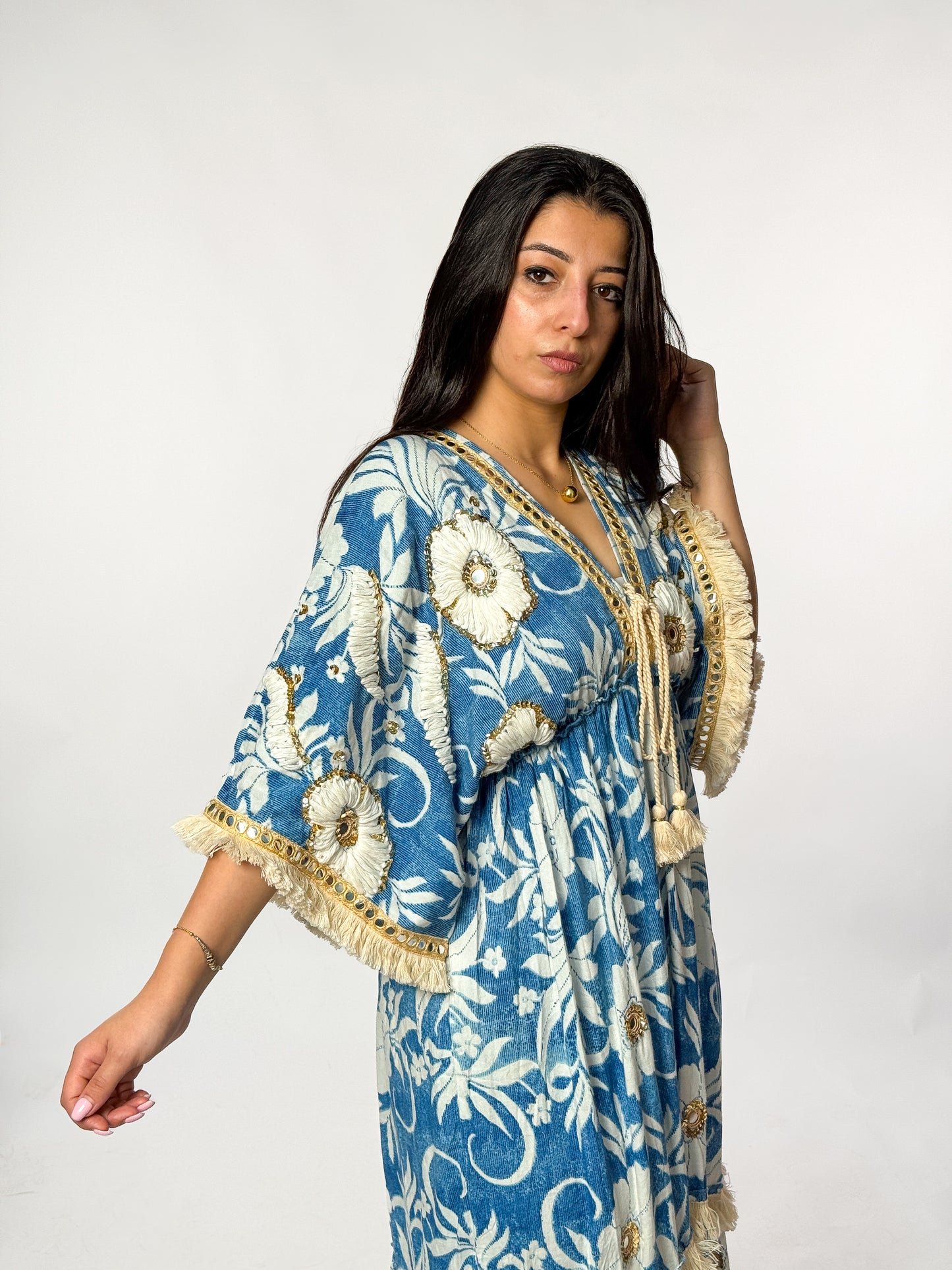 Hannah Dress In Blue
