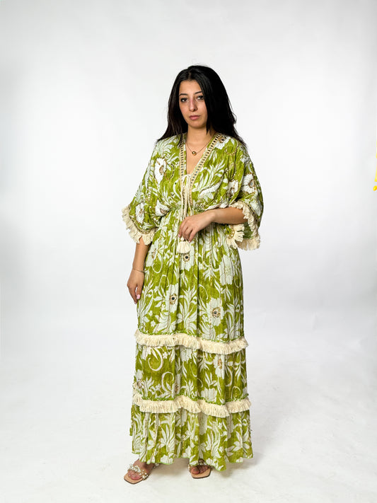 Hannah Dress In Green
