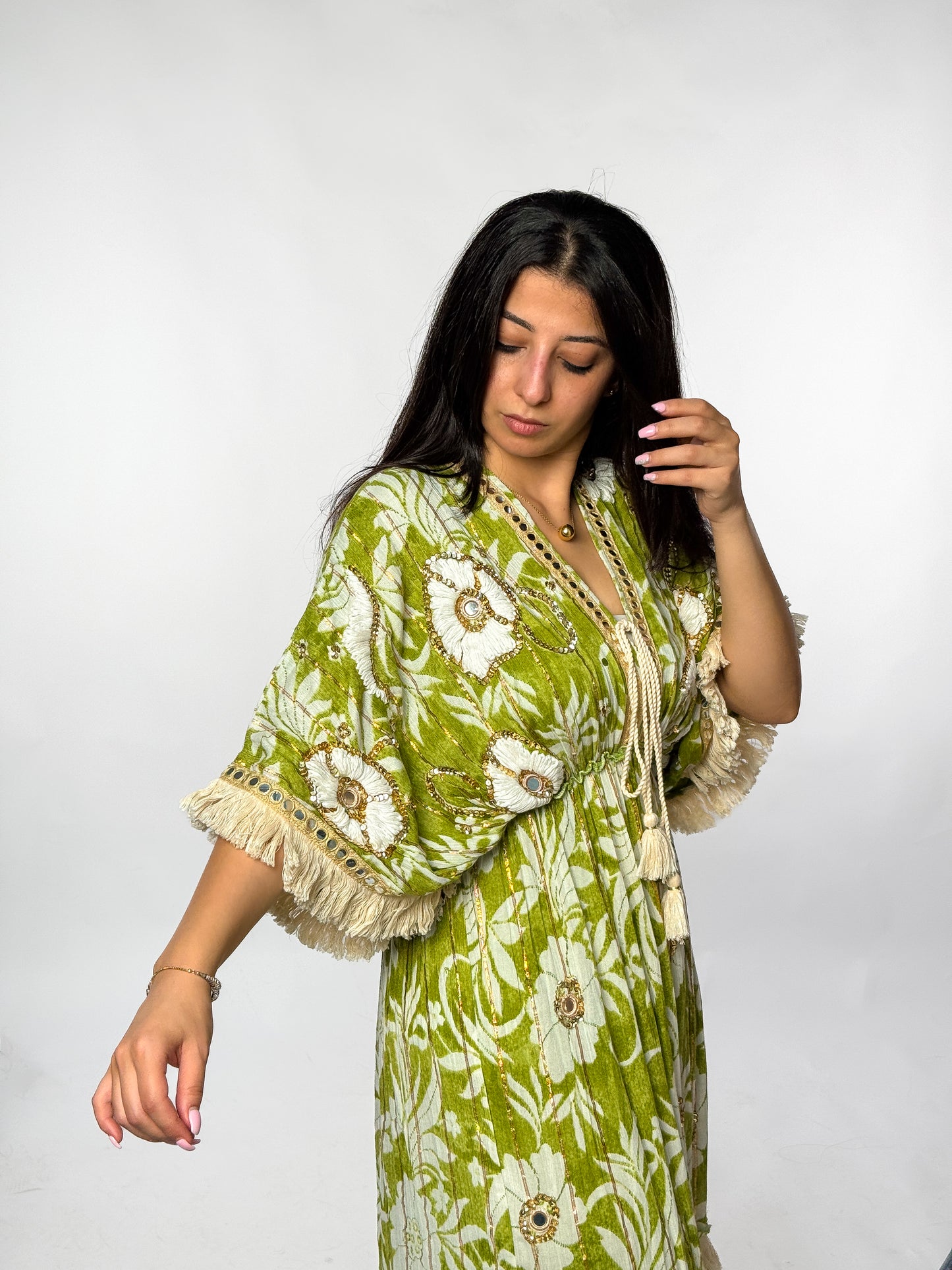 Hannah Dress In Green