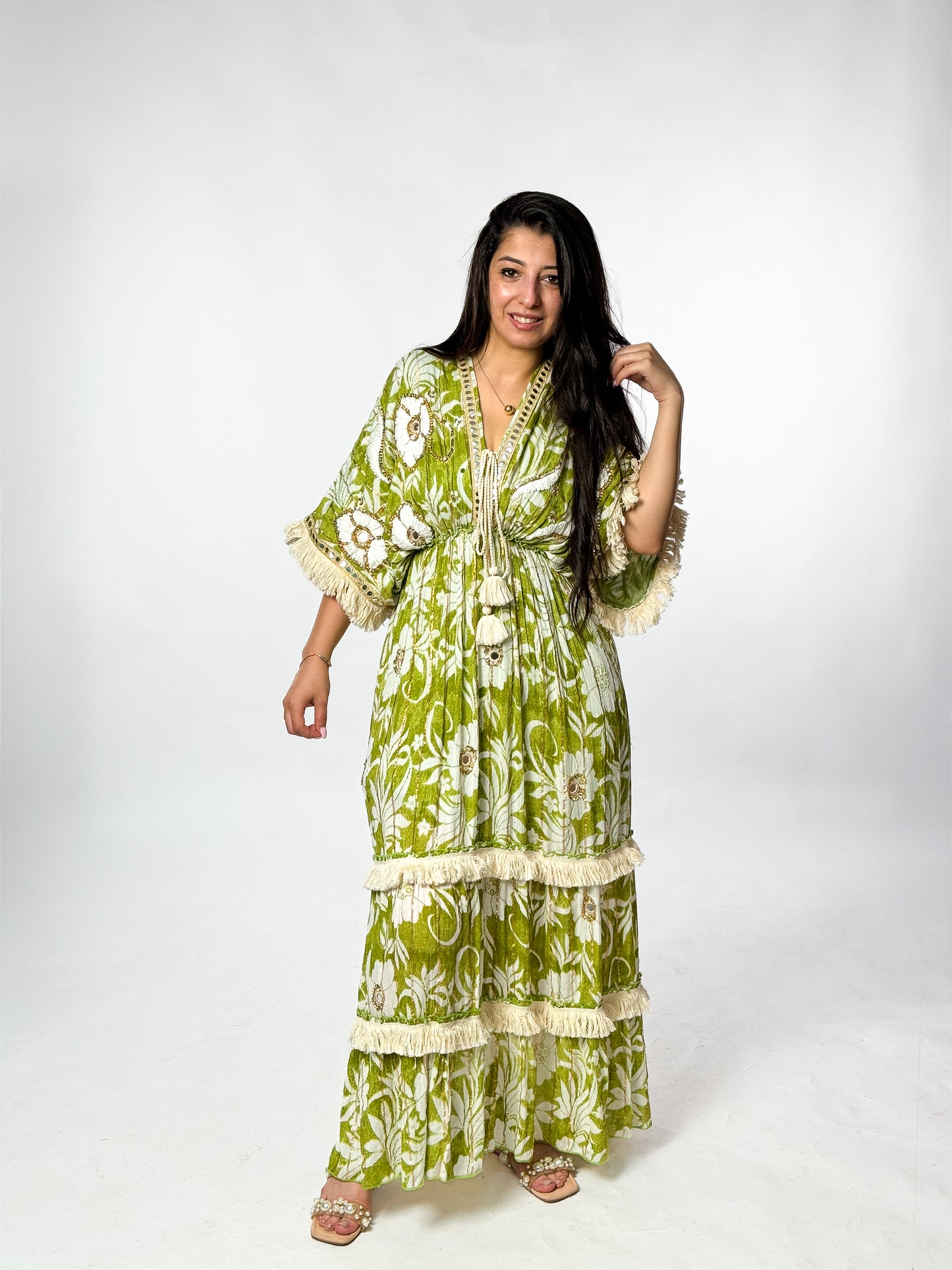 Hannah Dress In Green